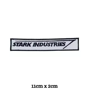 Comic Marvel Avengers Iron or Sew on Embroidered Patch - STARK INDUSTRIES - Picture 1 of 1