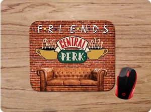 FRIENDS CENTRAL PERK SOFA DESIGN TAPIS DE SOURIS PERSONNALISÉ TAPIS DE BUREAU ÉCOLE À DOMICILE BUREAU - Photo 1/1