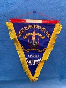 Banderín de Colección Guardia Republicana Del Perú Escuela Superior - Imagen 1 de 5