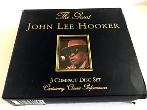 John Lee Hooker - The Great John Lee Hooker - 1999 - 3 Disc Set - CD - Picture 1 of 7