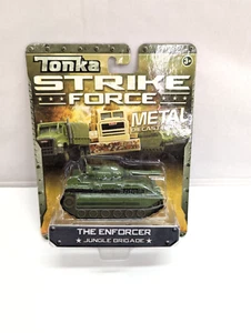 Tonka Strike Force Metal Diecast Bodies Army Tank The Enforcer Jungle Brigade  - Picture 1 of 6
