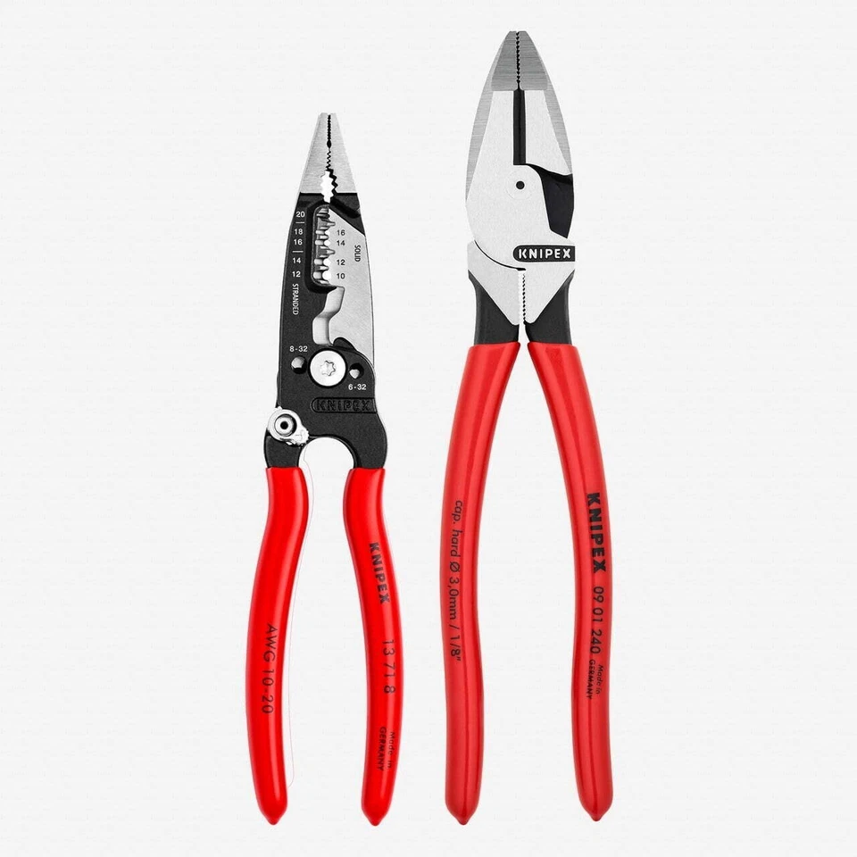 KNIPEX 9K0080148US 2 Pc Electrical Set NEW - Image 1 of 1