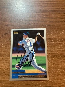 Autograph Signed Autograph Robin Ventura Mets - Picture 1 of 1