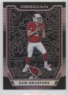 2018 Panini Obsidian Electric Etch Purple /75 Sam Bradford #84 - Image 1 of 2