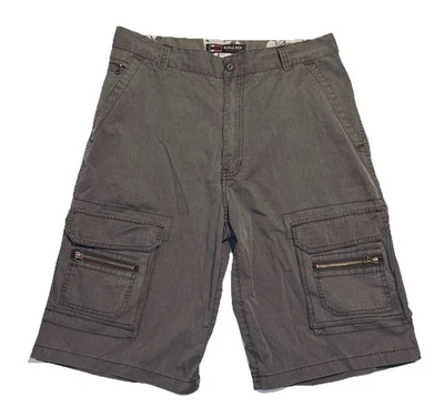 Pantalones Cortos Carga Bugle Boy De Colección Azul Para Hombre 36 Gris Medianoche BBJC 90’s Y2K Patinador Foto 1 de 4