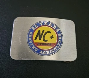 25 años al servicio de la agricultura - NC+ Híbridos Agricultores Agricultura Hebilla de cinturón - Imagen 1 de 5