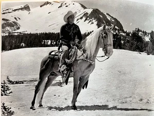 Fotografía de Roy Rogers & Trigger Western de colección reproducción fija - Imagen 1 de 2