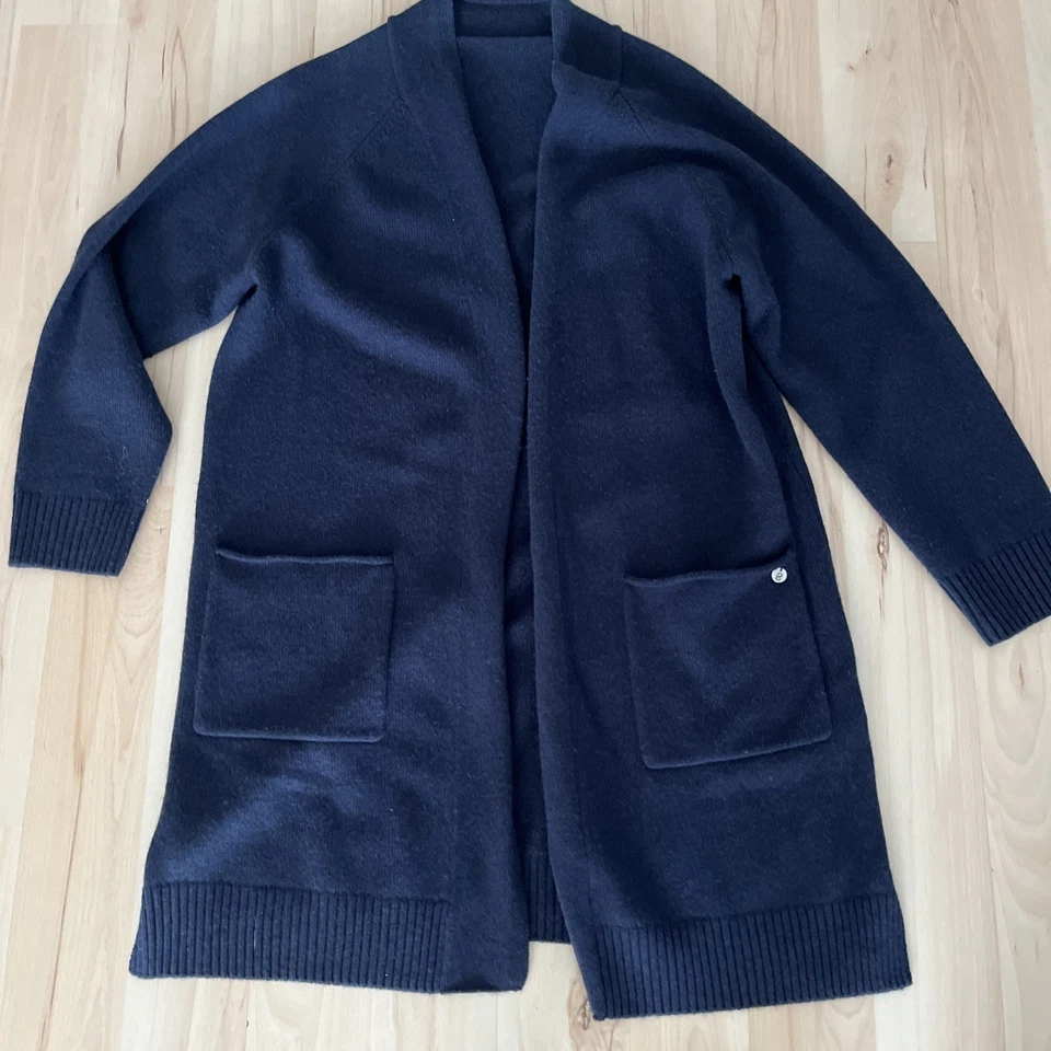 Strandfein buy Uta Raasch Gr. 42 /Wolle/Kaschmir Cardigan Blau Neuwertig - Bild 1 von 4