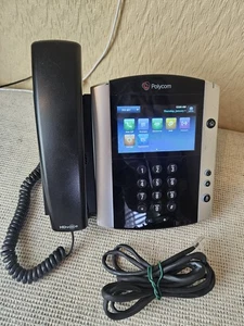 Polycom VVX 601 Desktop Phone - Tested/Working - Factory Reset - Picture 1 of 7