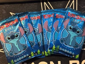 Lilo And stitch Trading Cards - 6 x Unopened Packs - Picture 1 of 2