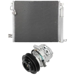 AC Condenser & AC Compressor For 2009-2012 Chevrolet Colorado GMC Canyon - Picture 1 of 10