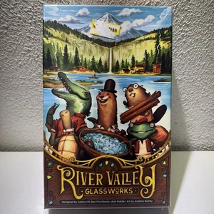 River Valley Glassworks Family Strategy Board Game for Ages 8 &up, from Asmodee - Picture 1 of 2