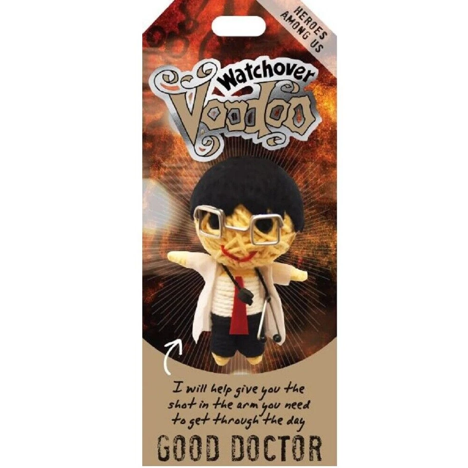 Watchover Voodoo Doll GOOD DOCTOR Charm Keychain - Hero’s Among Us -