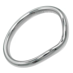 TIFFANY&Co. Anillo Banda Curvada 0.1" Modelo Pt950Platino #6.2 (Talla EE. UU.) 3.6g Mujer - Imagen 1 de 10