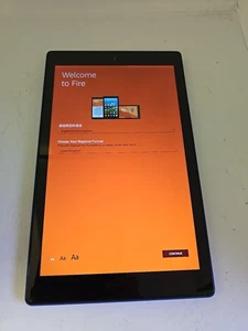 Amazon Kindle Fire HD 10 7th Gen SL056ZE 10.1" 32GB Wi-Fi Blue Tablet (DK549 - Picture 1 of 4