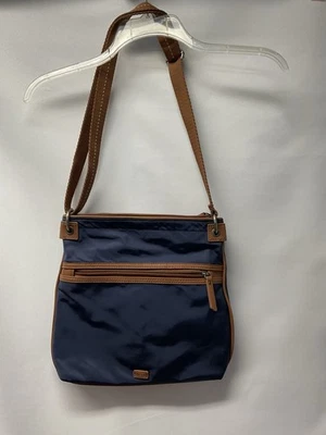 The Sak Tote Shoulder Handbag Purse Esperato Nylon Navy Crossbody Strap NWT - Image 1 of 4