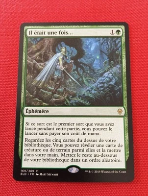 Once Upon A Time Trône D'Eldraine Rare Card Magic MTG FR - Image 1 of 2