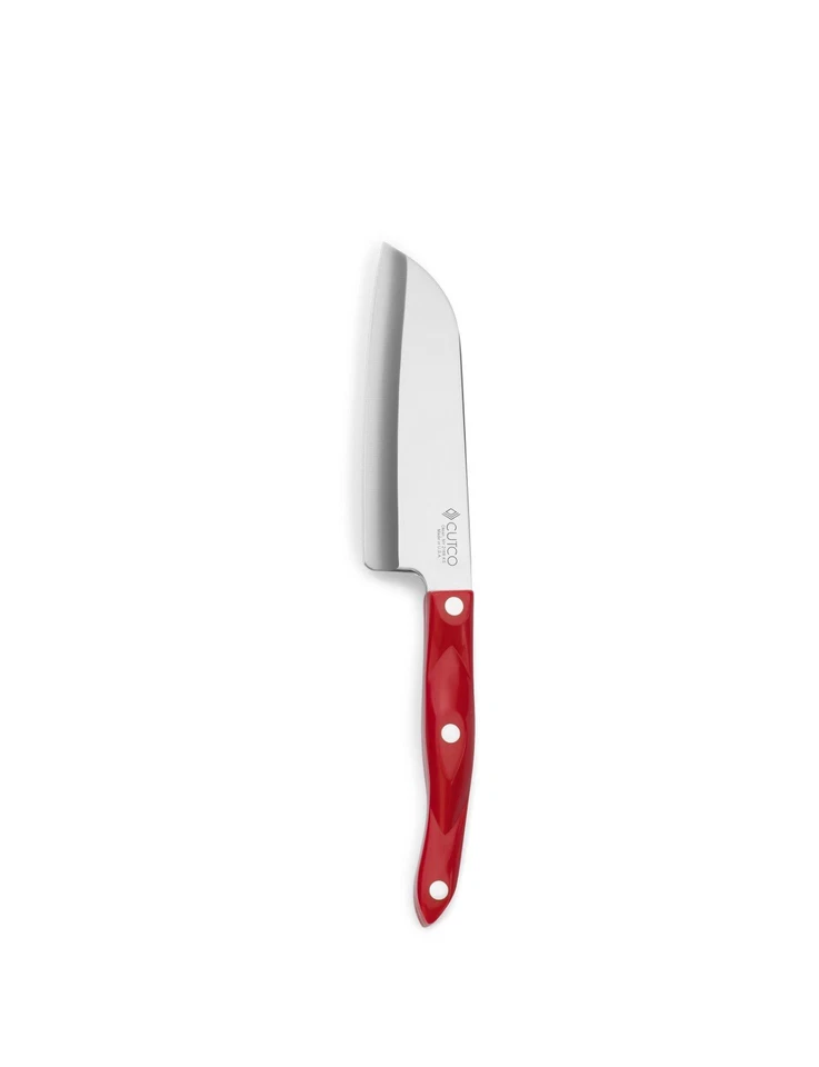 Cutco 2166 Petite Santoku Knife 5" Blade, Red Handle Brand New - Image 1 of 2