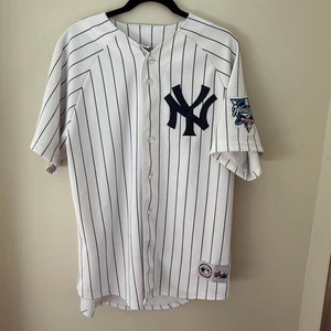 New York Yankees Majestic 2000 World Series MLB Baseball Jersey - Picture 1 of 10