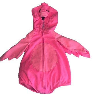 Carter’s Flamingo Halloween Costume Dress Up for Girls Size 12mon/ 1 yr Zip-up - Image 1 of 4