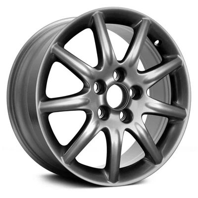 For Buick Lucerne 06-08 9 I-Spoke Silver 17x7 Alloy Factory Wheel Remanufactured - Image 1 of 3