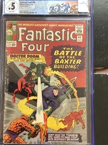 Fantastic Four #40 CGC .5 - Custom Label - 3rd Wrap Missing - Bild 1 von 3