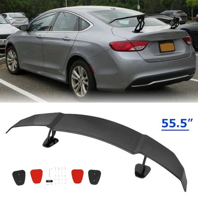 Rear Trunk GT Wing Racing Spoiler Carbon Lip For Chrysler 200 300 Foto 1 de 4