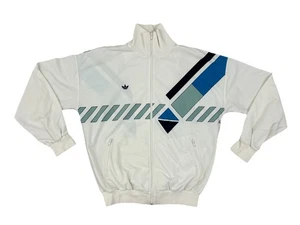 Rare Vintage 80s Adidas Ivan Lendl Tennis Track Jacket Mens M/L - Picture 1 of 9