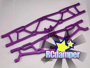 ALUMINUM FRONT & REAR LOWER SUSPENSION ARM FOR HPI 1/8 HELLFIRE RTR ALLOY - Picture 1 of 1