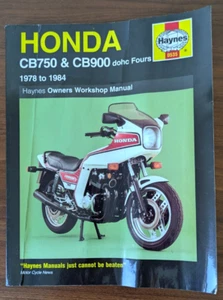 ☑️ Haynes Honda Cb 750 & Cb 900 Dohc Fours 1978 to 1984 - Picture 1 of 15