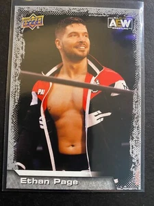 Ethan Page - 2022 Upper Deck AEW Wrestling Card #8 - Picture 1 of 2