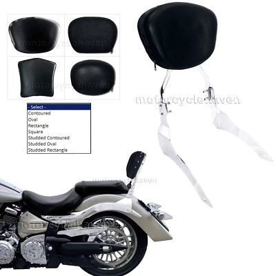 Almohadilla de respaldo Sissy Bar para Yamaha Roadliner Stratoliner 2006-up (excepto Deluxe) Foto 1 de 4