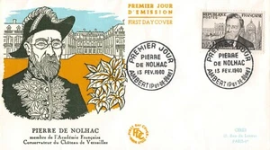 Sobre FDC Francia PIERRE DE NOLHAC 1960 AMBERT - Bild 1 von 1