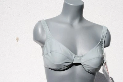 752C75-025 Solar Mix&Match Silber GRAU BÜGEL Bikini BH Oberteil NEU 40 Cup C - Bild 1 von 4