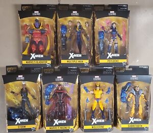 Marvel Legends • X-Men Wave 3 Set • Apocalypse BAF Wave Of 7 Figures • Brand New