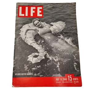 LIFE Magazine Rita Daigle July 15 1946 Welded Water Gadgets - Picture 1 of 8