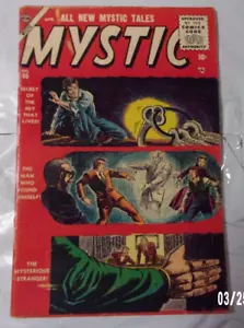 MYSTIC ATLAS #46 BRILLANTE EN MUY BUEN ESTADO SÓLIDO 1956 CÓDIGO POSTAL SÓLIDO 6 GRANDES HISTORIAS - Imagen 1 de 3