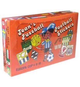 Panini Jean's Fussball Stickers - Sealed Box of 100 Packets - World Cup 1978