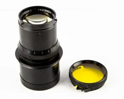 Telemar-17 Soviet lens  F=400 mm 1: 6.3 long-focus aerial photography S/n 000775 - Image 1 of 4