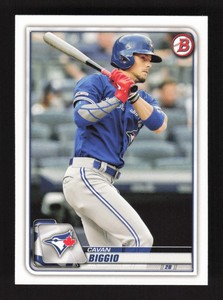 2020 Bowman   Cavan Biggio #8 Toronto Blue Jays