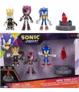 Sonic Prime 2.5" Figure Multipack with Sonic, Tails Nine & The Prism Shard - Picture 1 of 9