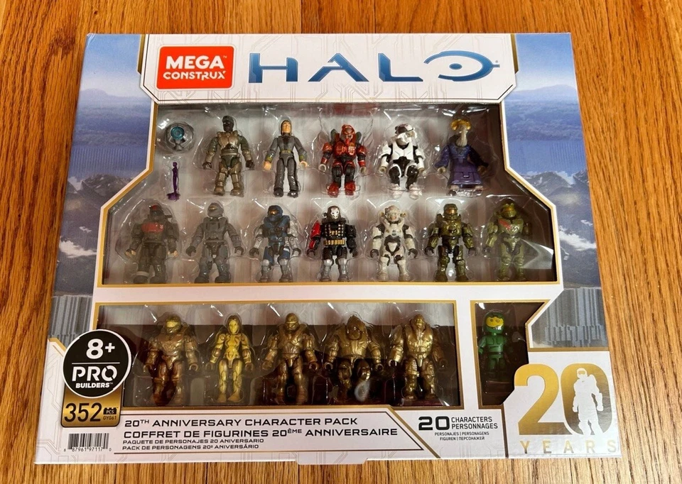 Mega Construx Pro Builders Halo 20th Anniversary Amazon Exclusive SEALED - Image 1 of 1