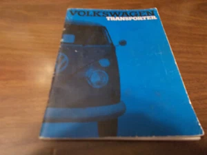 Volkswagen Transporter 1960-64 manual del propietario / ¡Original y RARO!! - Imagen 1 de 3