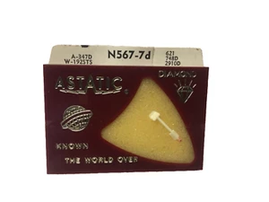 Astatic N567-7d RCA A-347D W-192STS 621 748D 2910D White Diamond Stylus needle - Picture 1 of 3