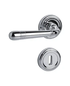 Rosettengarnitur Rund Südmetall Scarlet-R T-Form GK3 chrom poliert - Bild 1 von 2