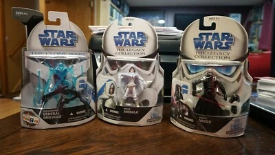 Star Wars 3 упаковки Grievous, padme и vader наследие коллекции игрушки r нас эксклюзив - Изображение 1 из 4