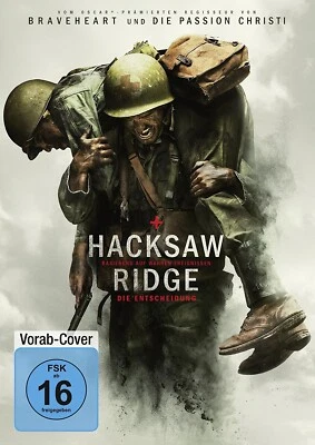 HACKSAW RIDGE - DIE ENTSCHEIDUNG - GARFIELD,ANDREW/WORTHINGTON,SAM/+  DVD NEW  - Image 1 of 2