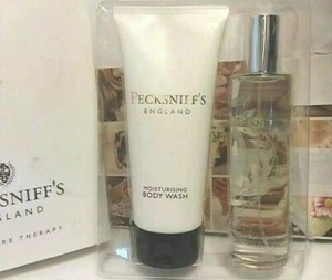 Juego de terapia de humedad PECKSNIFF'S ~ lavado corporal hidratante + aceite corporal seco - Imagen 1 de 1