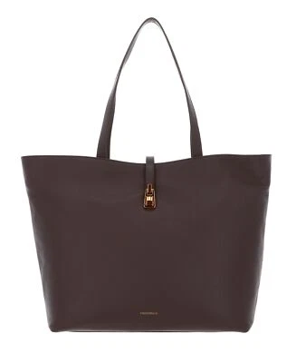 COCCINELLE Coccinelle Magie Soft Handbag Grained Leather Coffee dunkelbraun Neu