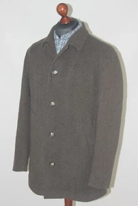 Abrigo Chaqueta de lana marrón Tommy Hilfiger Brady a medida para hombre talla 50 - Imagen 1 de 11